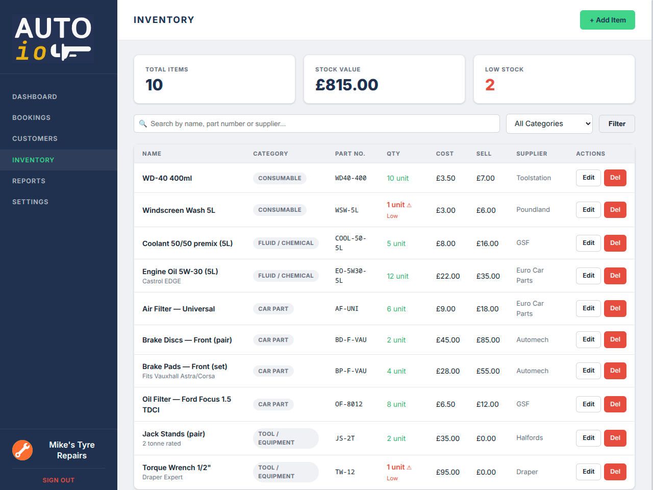 Web application example 2